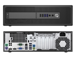 HP PC 600 G2 SFF INTEL i3-6100 8GB DDR4 256GB SSD WINCOA - Ricondizionato